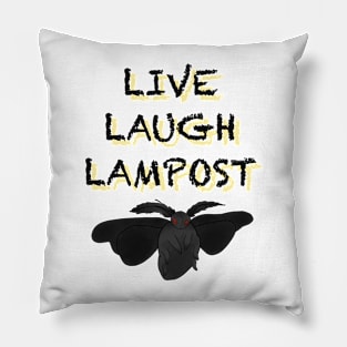 Live, Laugh, Lampost Pillow