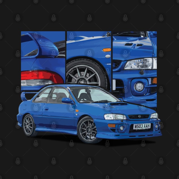 gc8 p1 art car rally graphic spoiler forged by cowtown_cowboy