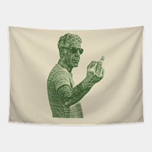 Anthony Bourdain Tapestry