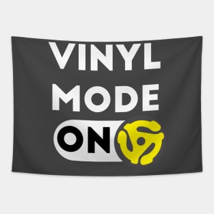 Vinyl Mode ON - funny vinyl record player saying Tapestry