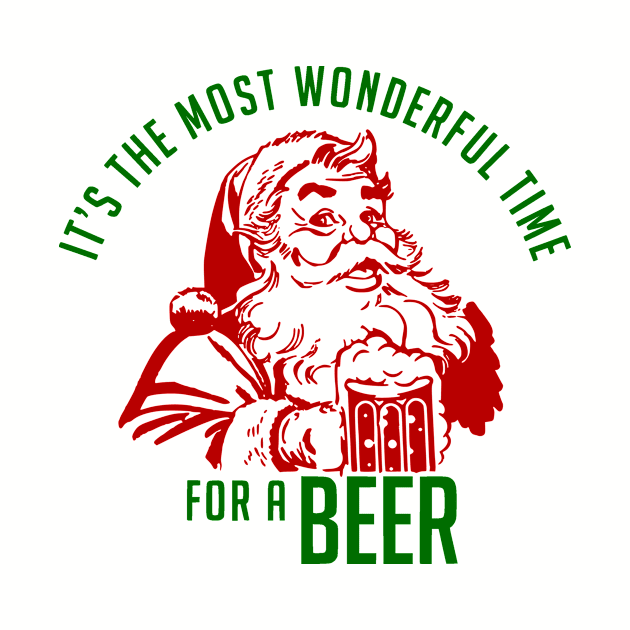 Its the most wonderful time for a beer! by Wyld Bore Creative