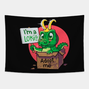 Adopt This Alligator Tapestry