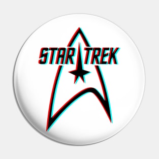 STAR TREK  - 3D Glasses Pin