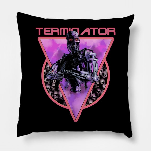 Terminator Pillow by SimonBreeze