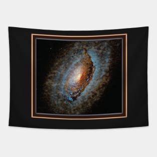 The Evil Eye Galaxy: Astronomical Faux Painting Tapestry