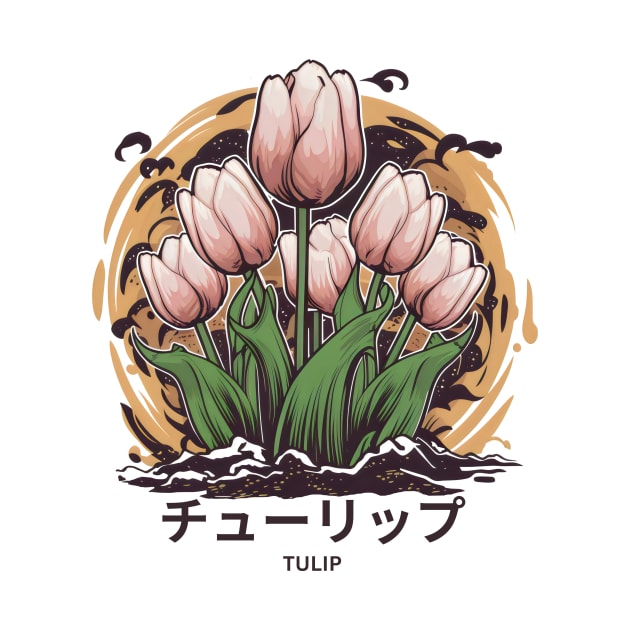 Tulip (チューリップ) in Japanese by DelusionTees