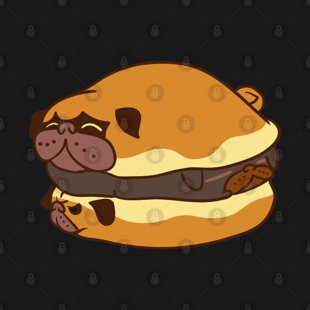 Dorayaki Pug by huebucket