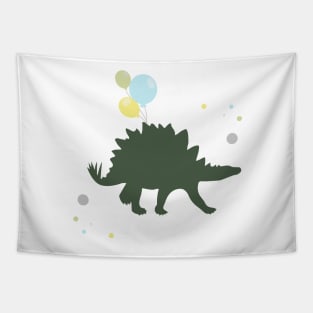 Birthday Dinosaur - Stegosaurus - Dinosaur for Kids Tapestry