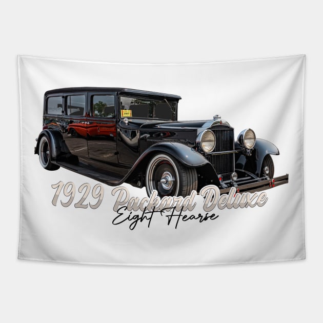 1929 Packard Deluxe Eight Hearse Tapestry by Gestalt Imagery