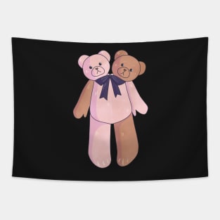 Two Headed Teddy Bear Tapestry