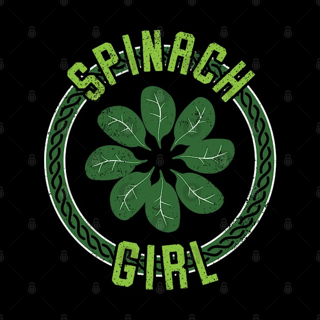 Spinach Girl Ring Of Leaves I by atomguy