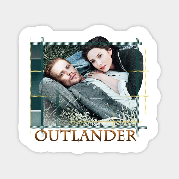 Outlander Tartan Photo Magnet by devanpm