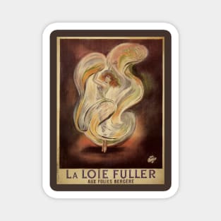 La Loie Fuller by Ferdinand Bac Magnet