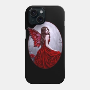 Winter Rose Butterfly Fairy Phone Case