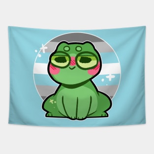 pride frog- Demiboy Variant Tapestry