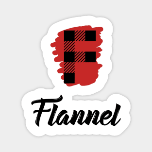 flannel Magnet