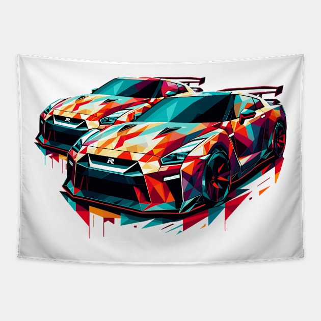 Nissan GT-R Tapestry by Vehicles-Art