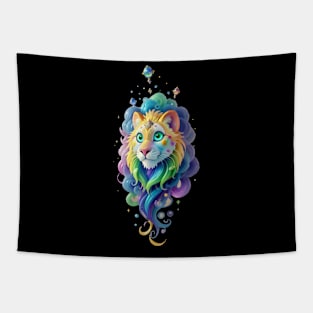 lion art Tapestry