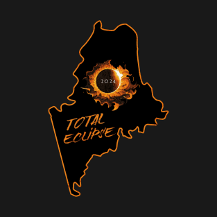 Total Eclipse 2024 Maine T-Shirt