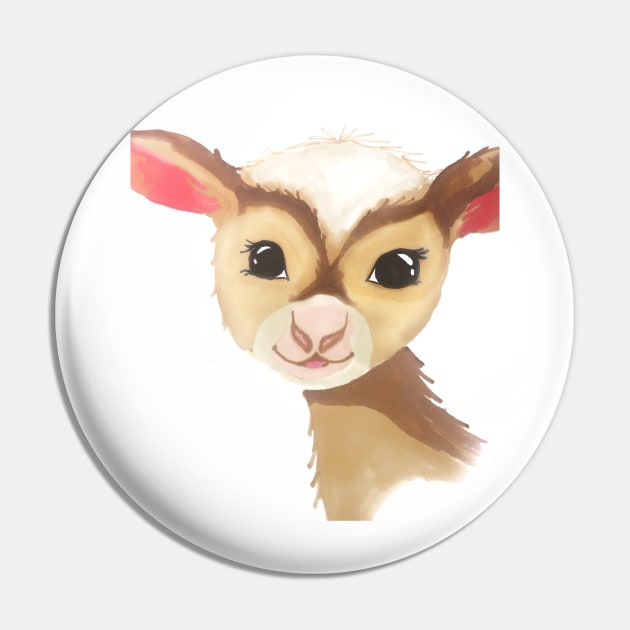 Billy Goat Gruff Pin by Snobunyluv