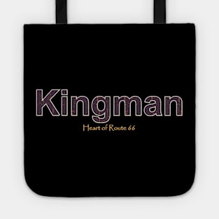 Kingman Grunge Text Tote