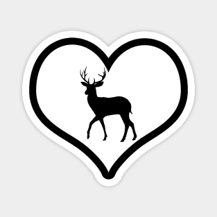 I Love Deer Magnet