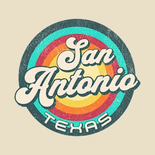 Retro San Antonio Texas T-Shirt