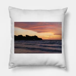 St Ives, Cornwall, Sunset Pillow