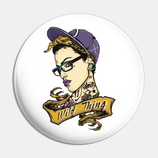 Bad Girl Pin