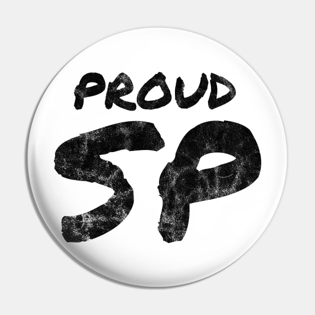 Proud SP Permanent Marker Distressed Pin by seekingcerulean