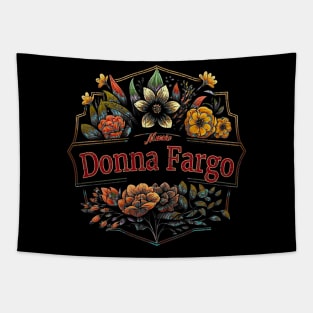 Donna Fargo Flower Vintage Tapestry