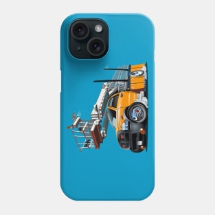 Cartoon Platform Lift Truck Phone Case