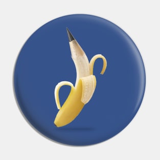 Banana Pencil Pin