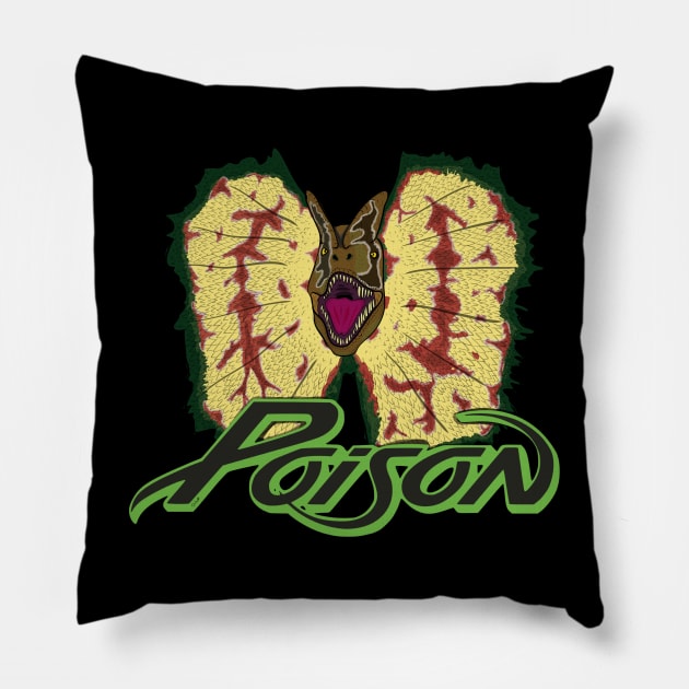 Beautiful but Deadly Pillow by Turbo Mecha Giant Dino