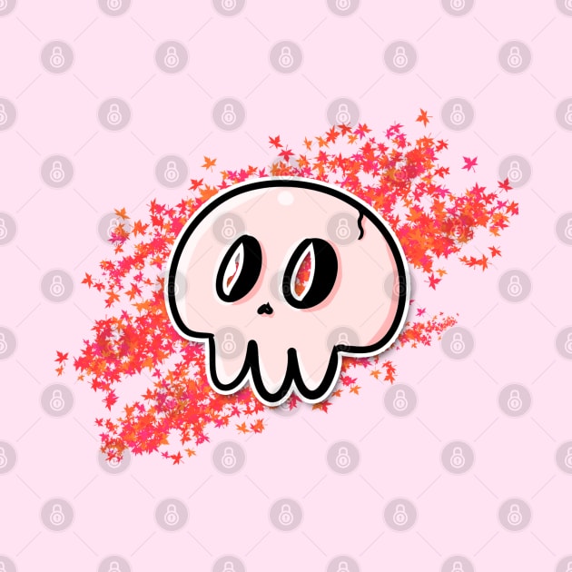 Pink Skull by Aldyz