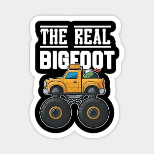 The real big foot - Monster truck Magnet