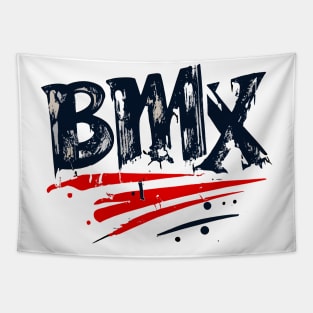 BMX American Grunge for Men Women Kids and Bike Riders Tapestry