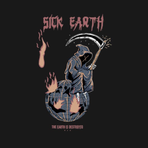 Grim reaper || Sick Earth by Beben10