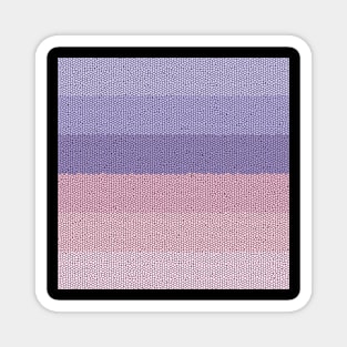 Painted Glass Lines Pastel Colors Purple Pink Magnet