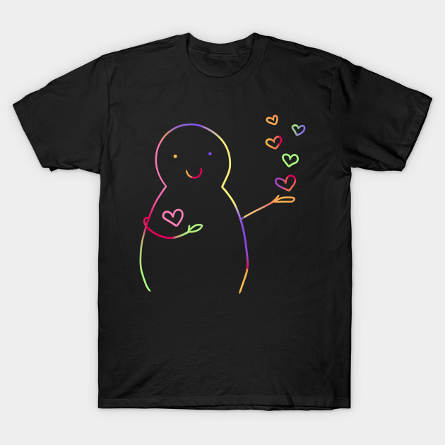 Discover Give Love Rainbow - Love - T-Shirt