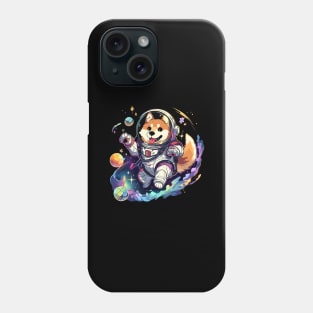 Cute Corgi Astronaut Phone Case