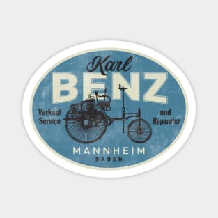 First Benz by Buck Tee Magnet
