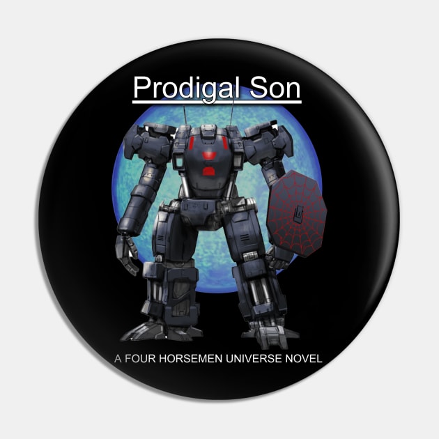 Prodigal Son - Black Widow Pin by Hope Station