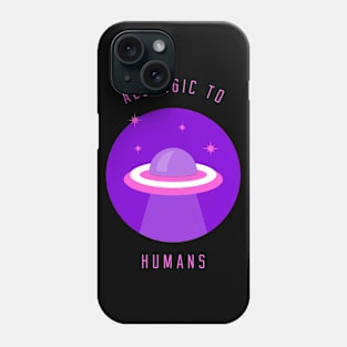 Allergic to Humans Phone Case