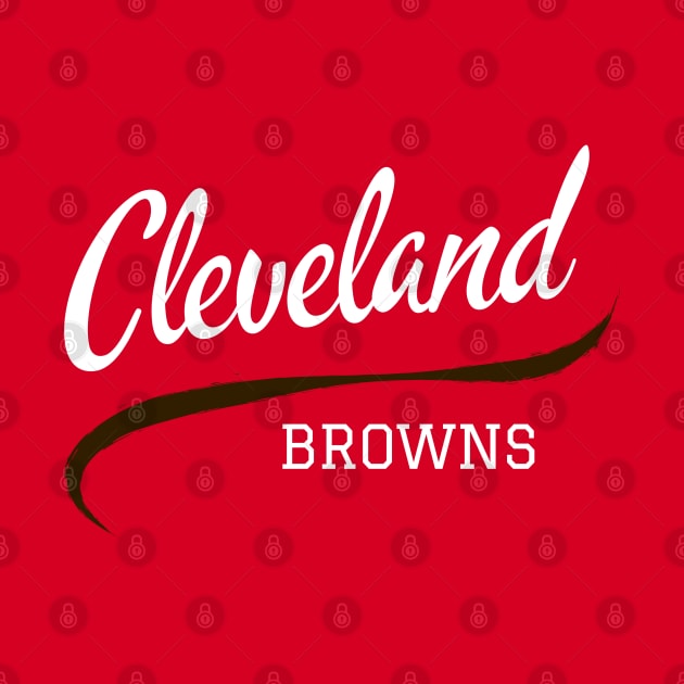 Browns Football by CityTeeDesigns