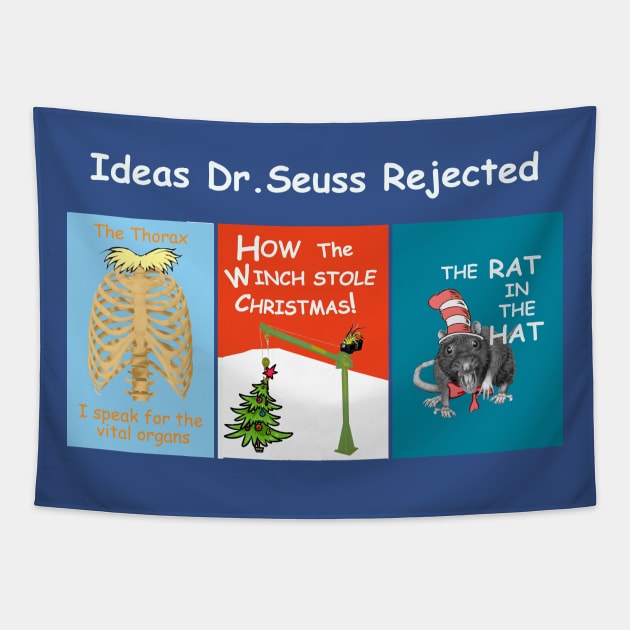 Ideas Dr. Seuss Rejected Tapestry by Dizgraceland