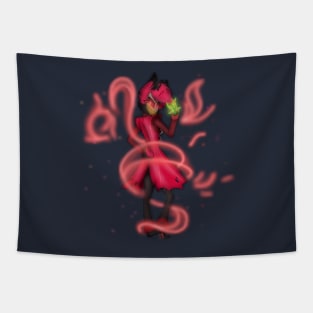 A deal in the making - Alastor The Radio Demon Tapestry