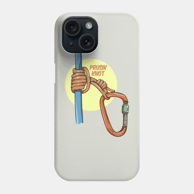 Prusik Knot Climbing - Prusik Knot - Phone Case