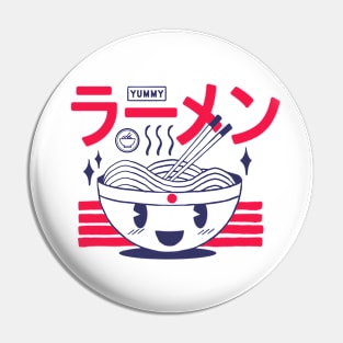 Anime Kawaii Japanese Ramen Bowl Cute Noodles Pin