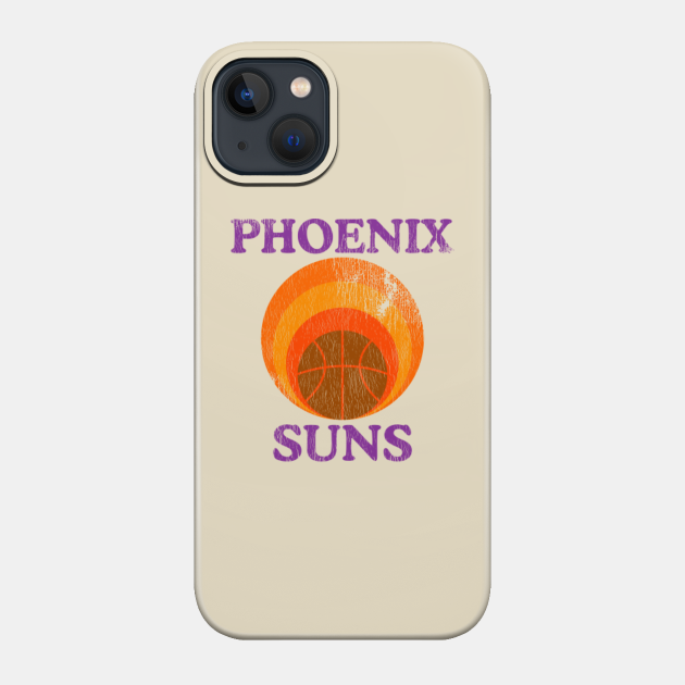 Suns Vintage 70s Truck Stop Tee Concept - Phoenix Suns - Phone Case